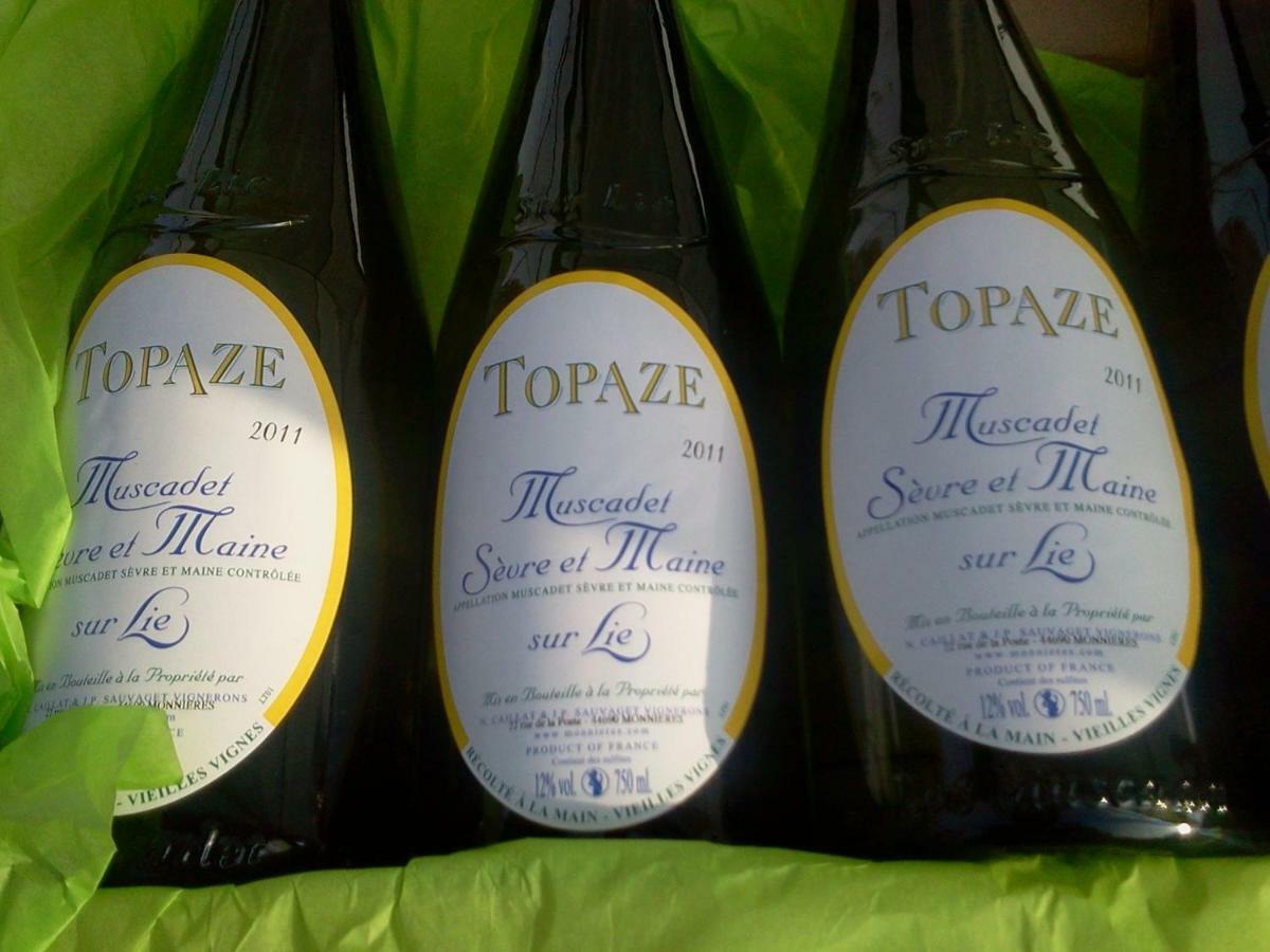 Topaze Sejour Chez Le Vigneron Monnieres  Exterior foto